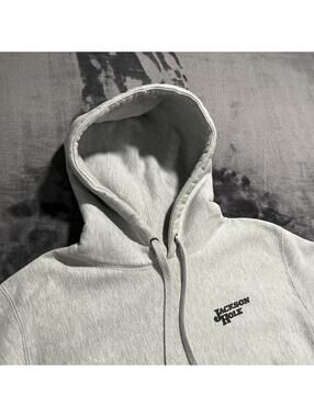 Jackson Hole Light Gray Hoodie Sweatshirt